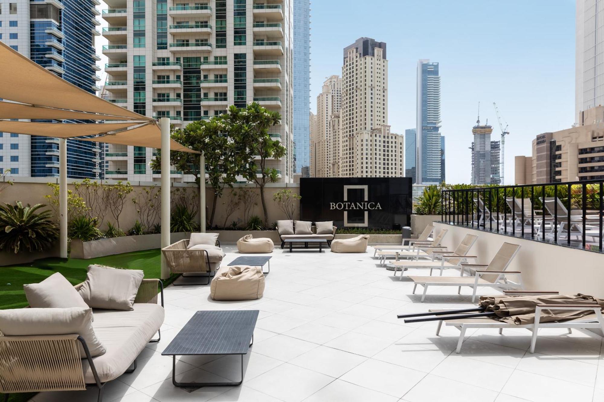 New Renovated Modern 1 Bedroom Dubai Marina Bagian luar foto