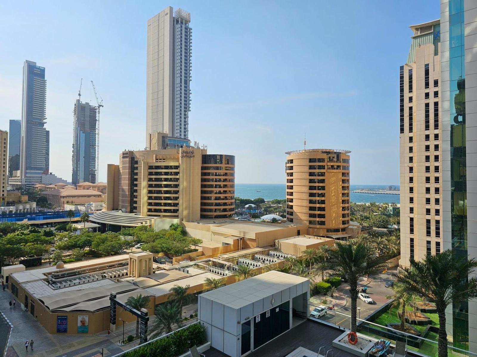 New Renovated Modern 1 Bedroom Dubai Marina Bagian luar foto