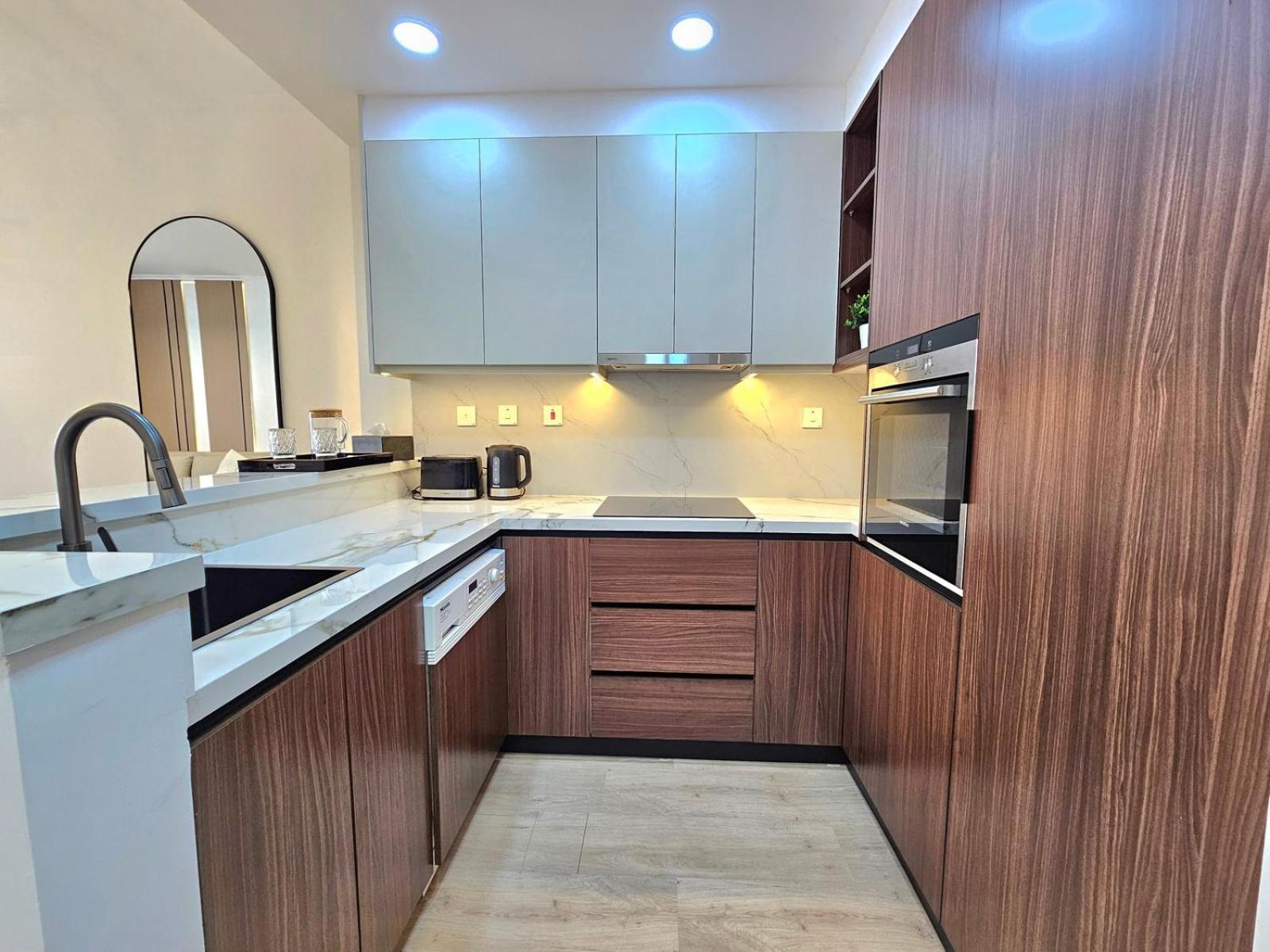 New Renovated Modern 1 Bedroom Dubai Marina Bagian luar foto