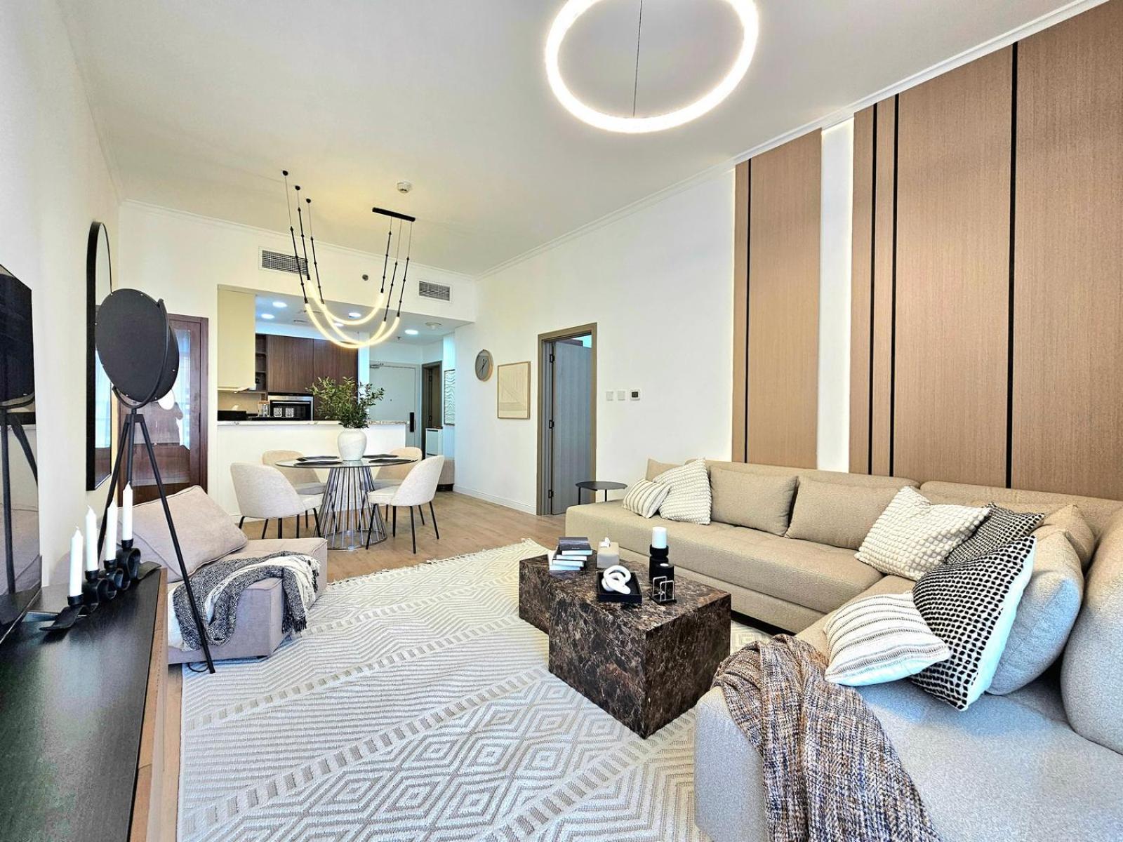 New Renovated Modern 1 Bedroom Dubai Marina Bagian luar foto