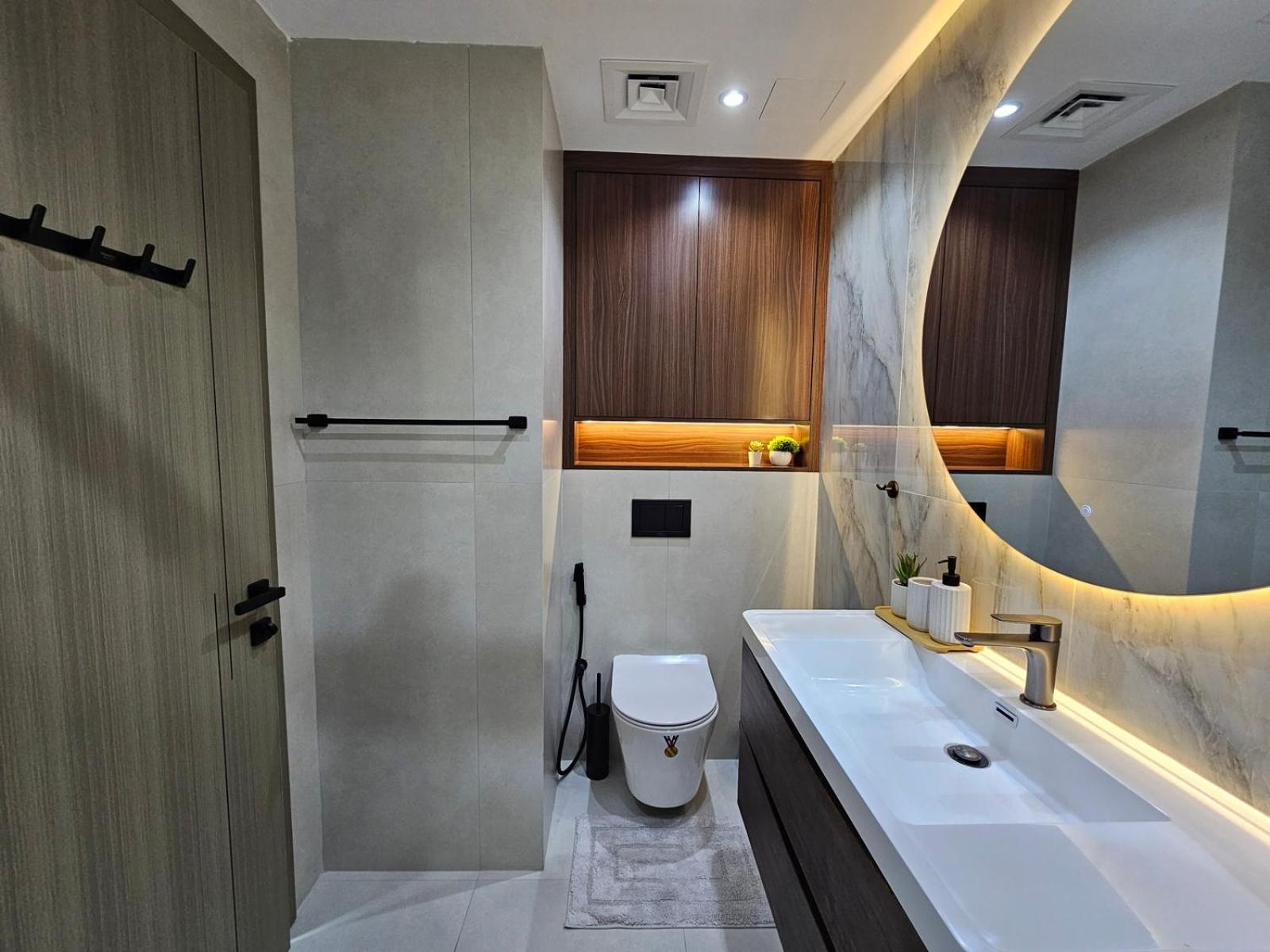 New Renovated Modern 1 Bedroom Dubai Marina Bagian luar foto